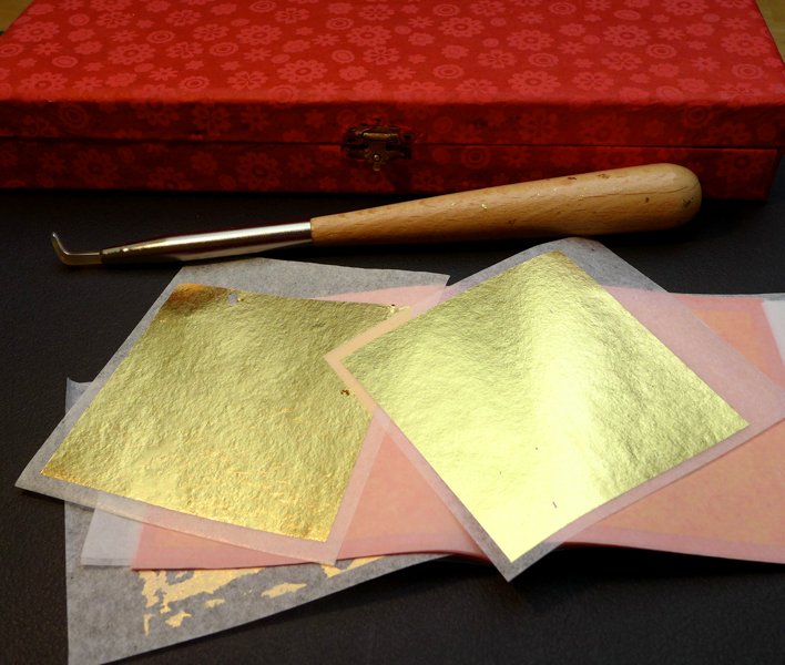 23 karat gold leaf